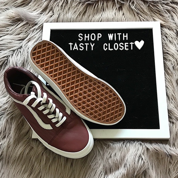 Vans old skool moto leather sneakers - Picture 4 of 6